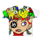 アソマサヤのペロンチョガール All-Over Print T-Shirt