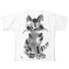 ランタン・タンのネコsumi-neko フルグラフィックTシャツ