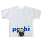 pdcのわんご フルグラフィックTシャツ