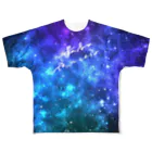 日下田の最高の宇宙 フルグラフィックTシャツ