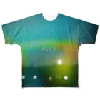 ふぃろのHW&Fの謎QRコード付きデザイン All-Over Print T-Shirt