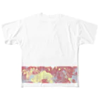 utsutsuのflower 1 フルグラフィックTシャツ