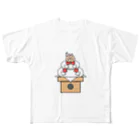 ぼたもちFactoryの鏡餅デグー All-Over Print T-Shirt