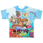 ドローラインの海腹川背Fresh! All-Over Print T-Shirt