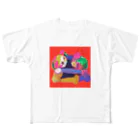 MELT HOUSE-suzuri支店-のPUNCH CLUB All-Over Print T-Shirt