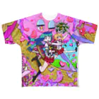 きらきらやさんのみわくのフルグラT All-Over Print T-Shirt