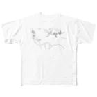 saerinkoのシンプルガール All-Over Print T-Shirt