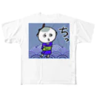 MedicalKUNのお侍ちゃん、舌打ちの巻。 フルグラフィックTシャツ