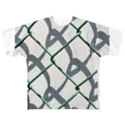 shimmy_sのfence フルグラフィックTシャツ