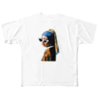 m_nyskytのVermeer _art2@Ｔシャツ All-Over Print T-Shirt