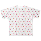 illust_mの実写総柄さくらんぼ（大） All-Over Print T-Shirt