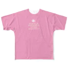 “すずめのおみせ” SUZURI店のすずめだいきち フルグラフィックTシャツ