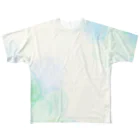 みょーのまんまるしずく【寒色】 フルグラフィックTシャツ