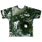 WEAR YOU AREの山梨県 南都留郡 Tシャツ 両面 All-Over Print T-Shirt