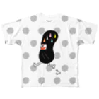 wakame.monsterのだるま忍者(グレー) All-Over Print T-Shirt