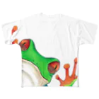 nemuriのアカメアマガエルくん All-Over Print T-Shirt