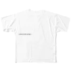 submarineのSENGEN T-shirt （WHITE2） All-Over Print T-Shirt