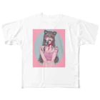 vieux_fleuveの.生意気な猫 フルグラフィックTシャツ