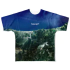 WEAR YOU AREの鳥取県 東伯郡 Tシャツ 両面 All-Over Print T-Shirt