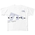 strangeloveのCome Together Tシャツ All-Over Print T-Shirt