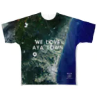 WEAR YOU AREの宮崎県 東諸県郡 Tシャツ 両面 フルグラフィックTシャツ