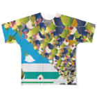 WellbeDesignLabのhat hat hat All-Over Print T-Shirt