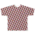 ピリンザラザのパンダ総柄 All-Over Print T-Shirt