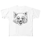 KIGAMINEの肉筆レッサーくん All-Over Print T-Shirt