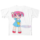 rikotanの🦄ゆめうつつどりぃまぁ(Tシャツ) All-Over Print T-Shirt