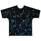 猫と釣り人のPAINT_1_1 All-Over Print T-Shirt