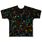 猫と釣り人のPAINT_2_1 All-Over Print T-Shirt