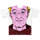 YUBESHIのおじいさんおじさん All-Over Print T-Shirt