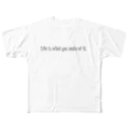 Shop Jamesの棒立ちJames All-Over Print T-Shirt