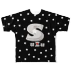 ゴータ・ワイのSuzu　Black　お好みの文字入れます All-Over Print T-Shirt