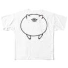 ハナの店の猫のにゃんゴロー フルグラフィックTシャツ