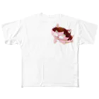 にゃんだミケコの春の日ねこTシャツ All-Over Print T-Shirt