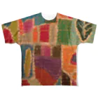 hirakoARTのクレー風 All-Over Print T-Shirt