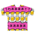 【公式】日本残業協会（JOA）のうわあああああああああ All-Over Print T-Shirt