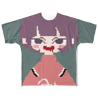 みじんこさん。のドットなみじんこさん。 フルグラフィックTシャツ