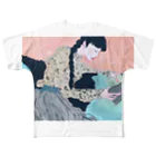 u_niのネムイ ネムイ All-Over Print T-Shirt