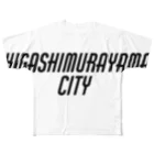 sakuraismのHIGASHIMURAYAMA CITY フルグラフィックTシャツ