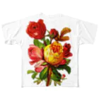 なえ　ヤマモトの花束 フルグラフィックTシャツ