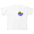 jellyのポケットフロッグ フルグラフィックTシャツ