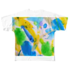 orangecrayonの雨上がり All-Over Print T-Shirt