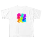 Feel freeのカラフル All-Over Print T-Shirt