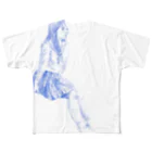 短編映画『SMILE』　公式グッズショップのエマ Tシャツ All-Over Print T-Shirt