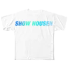 笑方箋のENDLESS SUMMER Tee BLUE フルグラフィックTシャツ