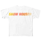 笑方箋のENDLESS SUMMER Tee ORANGE フルグラフィックTシャツ