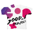 子どもの『得意』を見つけ･伸ばす─ Good_at PROJECTのGood_at  // MAGIC-HOUR PINK フルグラフィックTシャツ