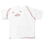 moochiのwatashiha_hiyoko フルグラフィックTシャツ